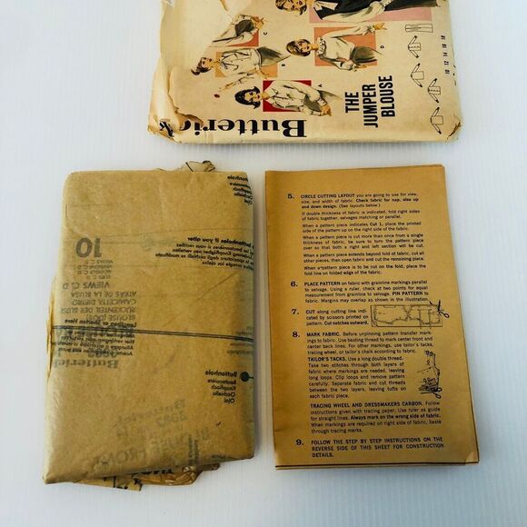 Vintage Sewing Patterns from the 60s Set of 4 - Picture 11 of 12